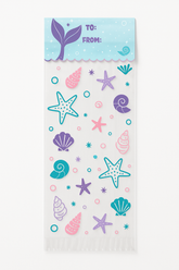 Shimmering Mermaid Treat Bags - 8 Pack